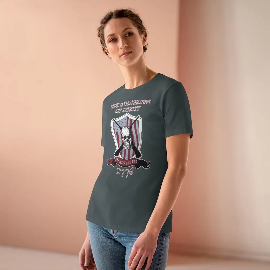 Sons & Daughters Of Liberty, Women's Premium Tee