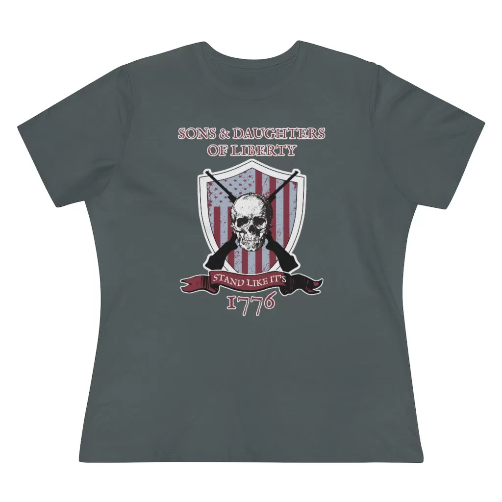 Sons & Daughters Of Liberty, Women's Premium Tee