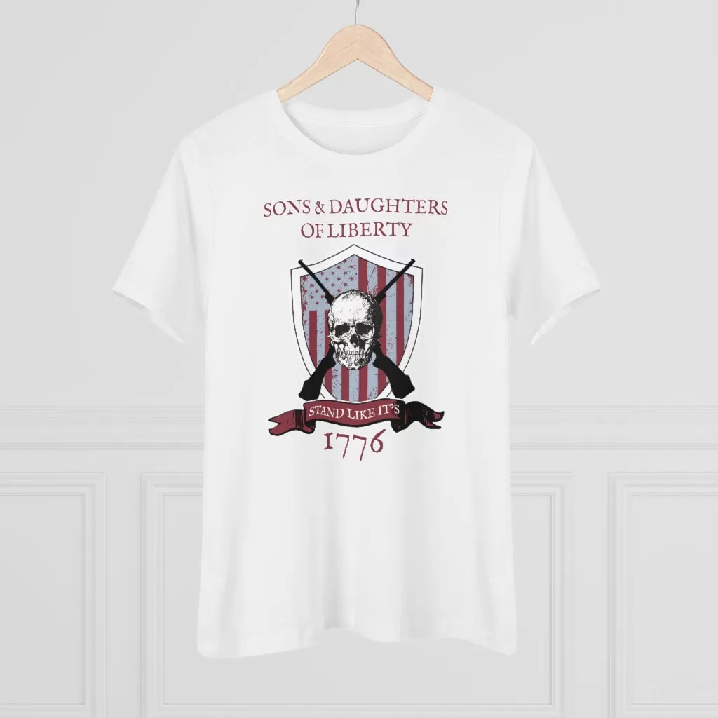 Sons & Daughters Of Liberty, Women's Premium Tee