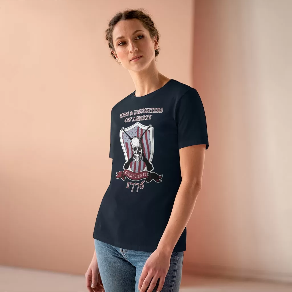 Sons & Daughters Of Liberty, Women's Premium Tee