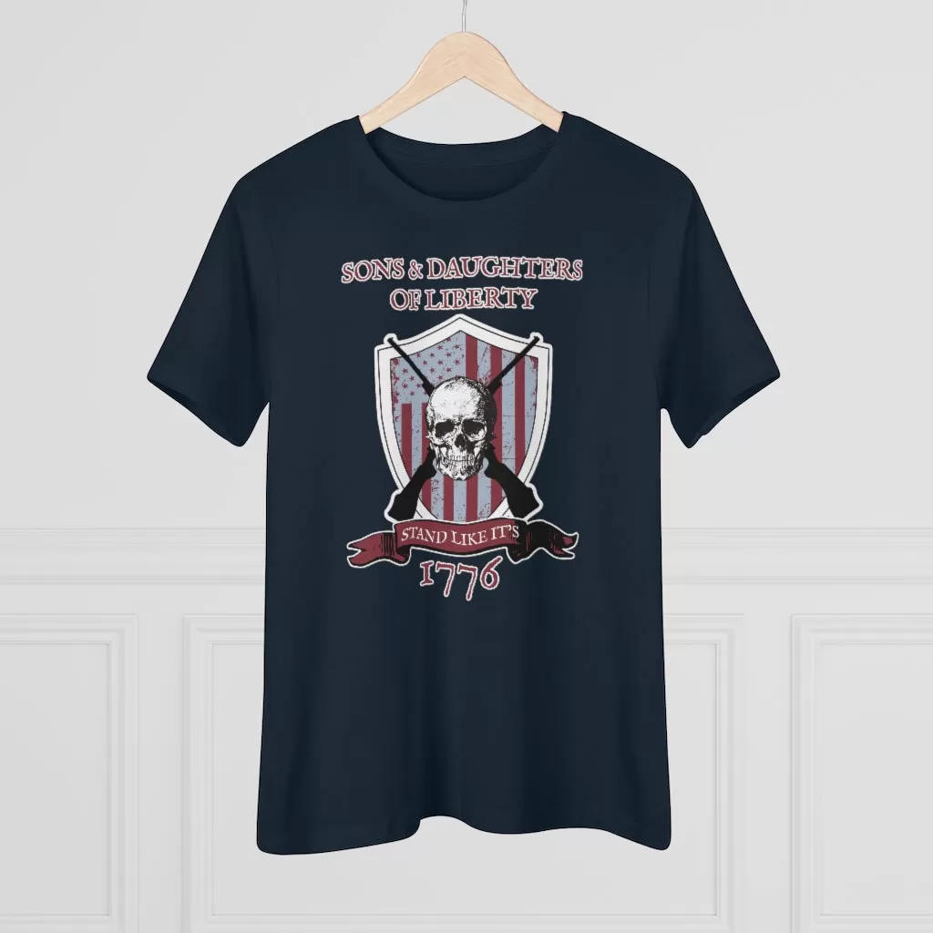 Sons & Daughters Of Liberty, Women's Premium Tee