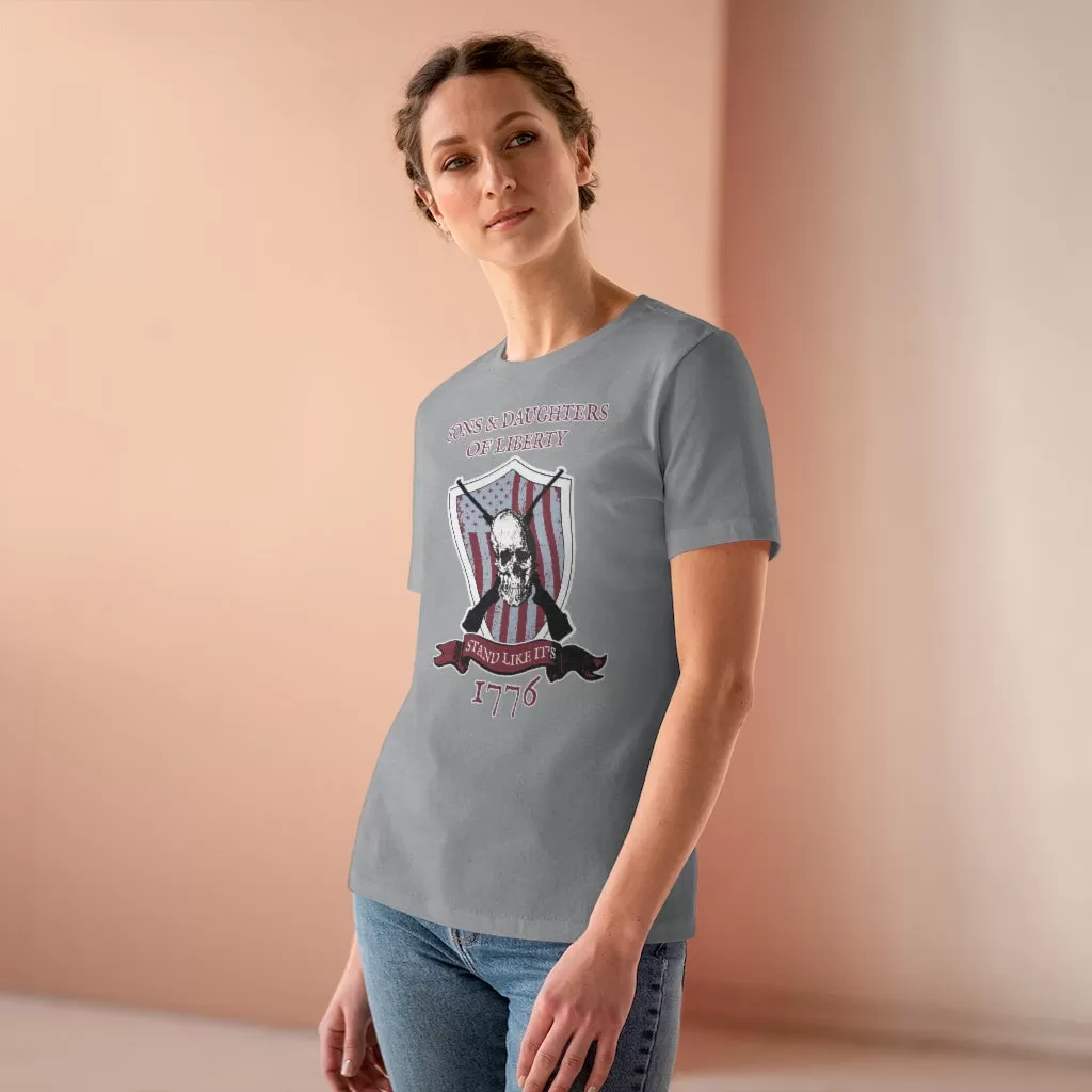 Sons & Daughters Of Liberty, Women's Premium Tee