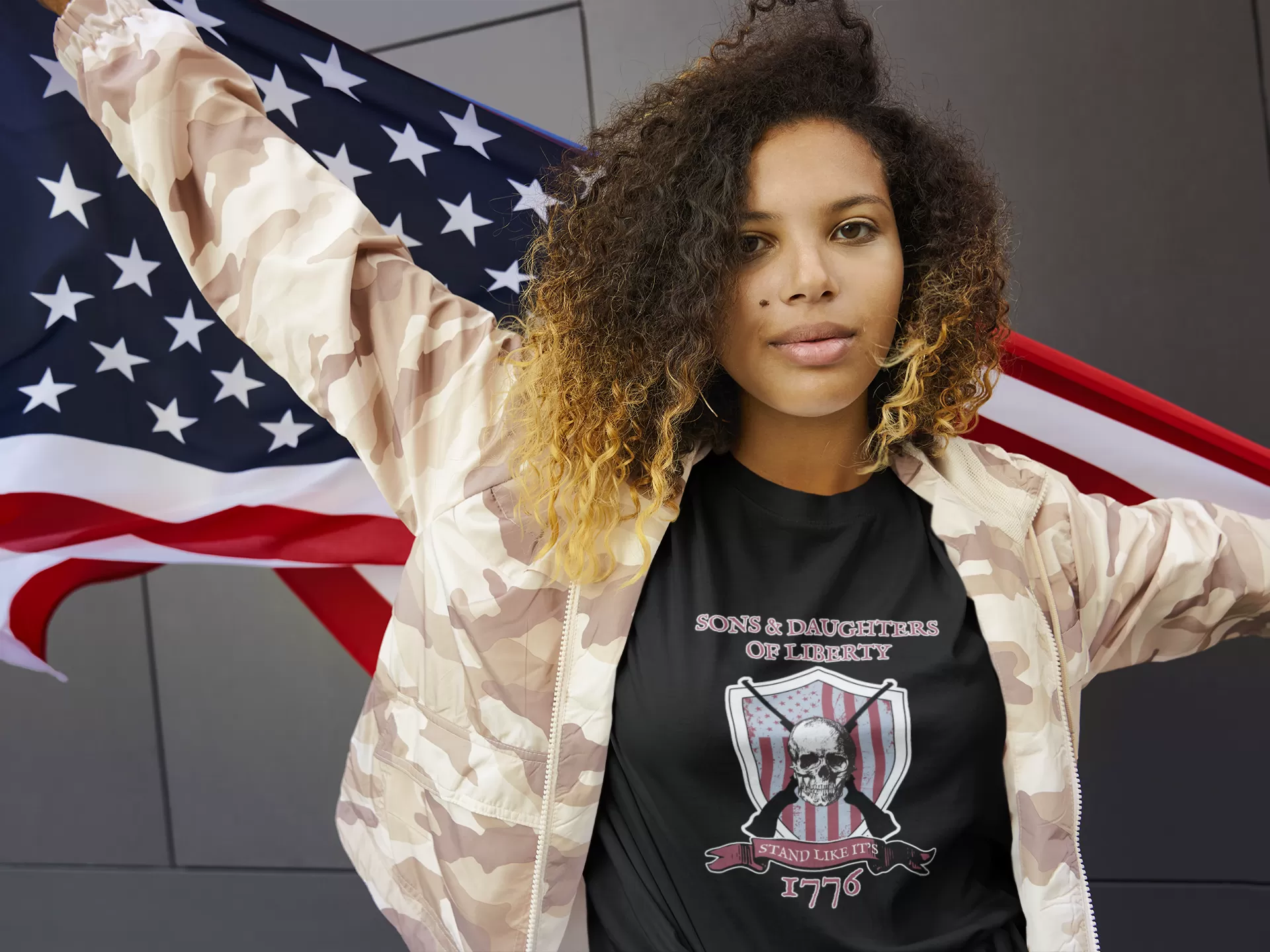 Sons & Daughters Of Liberty, Women's Premium Tee