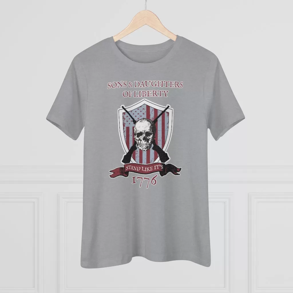 Sons & Daughters Of Liberty, Women's Premium Tee