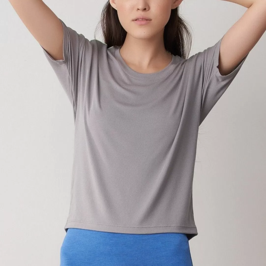 SportMesh Coolmax® Round Neck Short Sleeve Tee