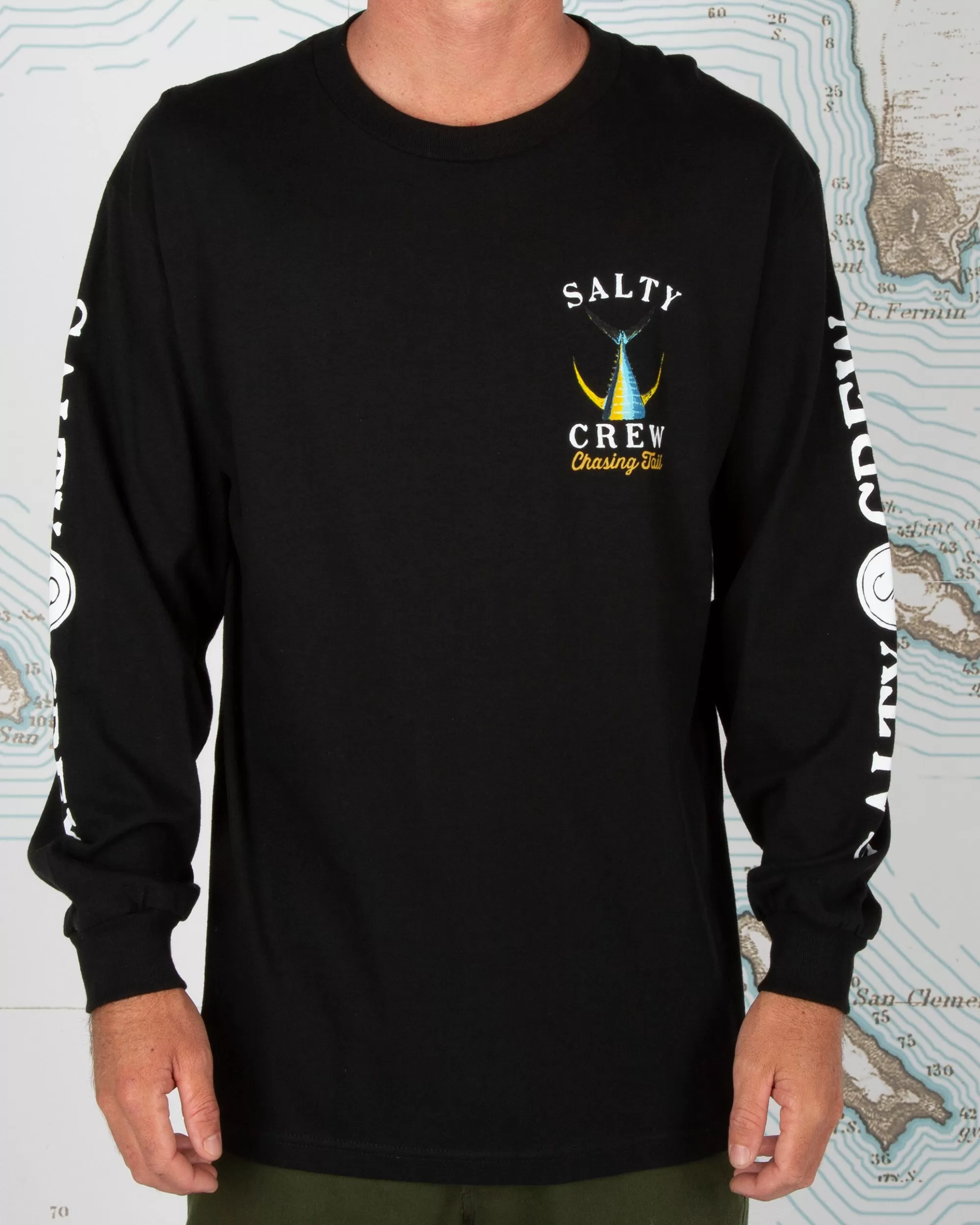 Tailed Black L/S Classic Tee