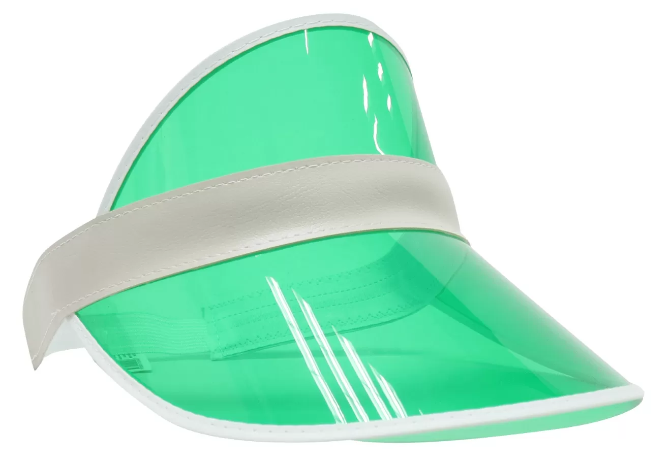 That 70'S Christmas Tennis Visor 2 Asst