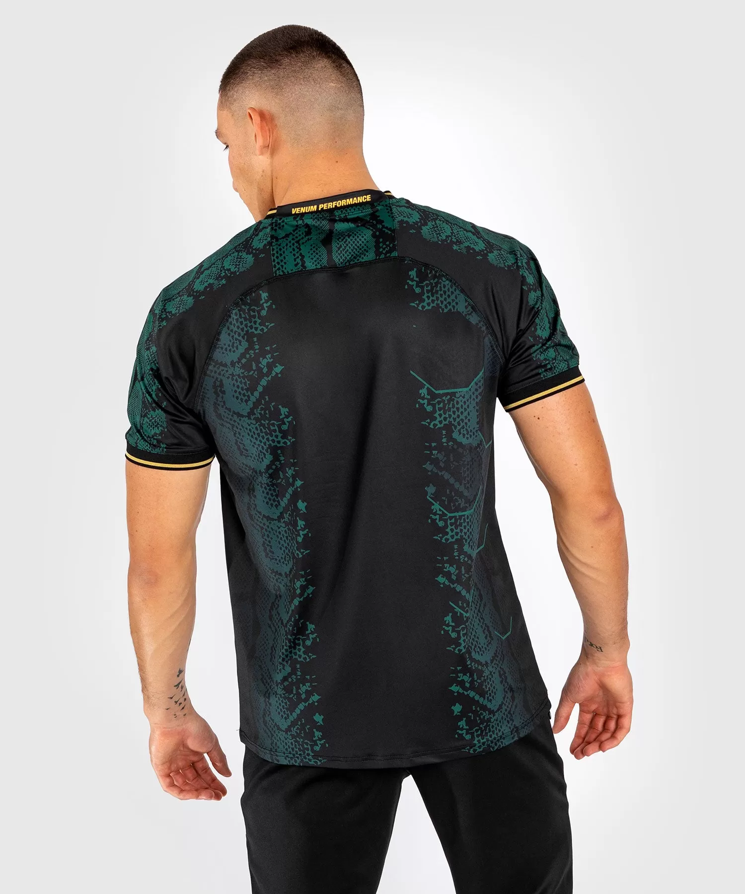 UFC Adrenaline by Venum Authentic Fight Night Men’s Jersey - Emerald Edition - Green/Black/Gold